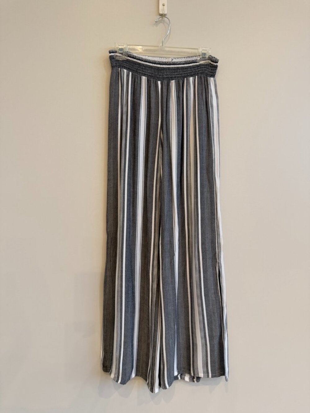 Allison Joy Striped Wide Leg Pants | Made in USA